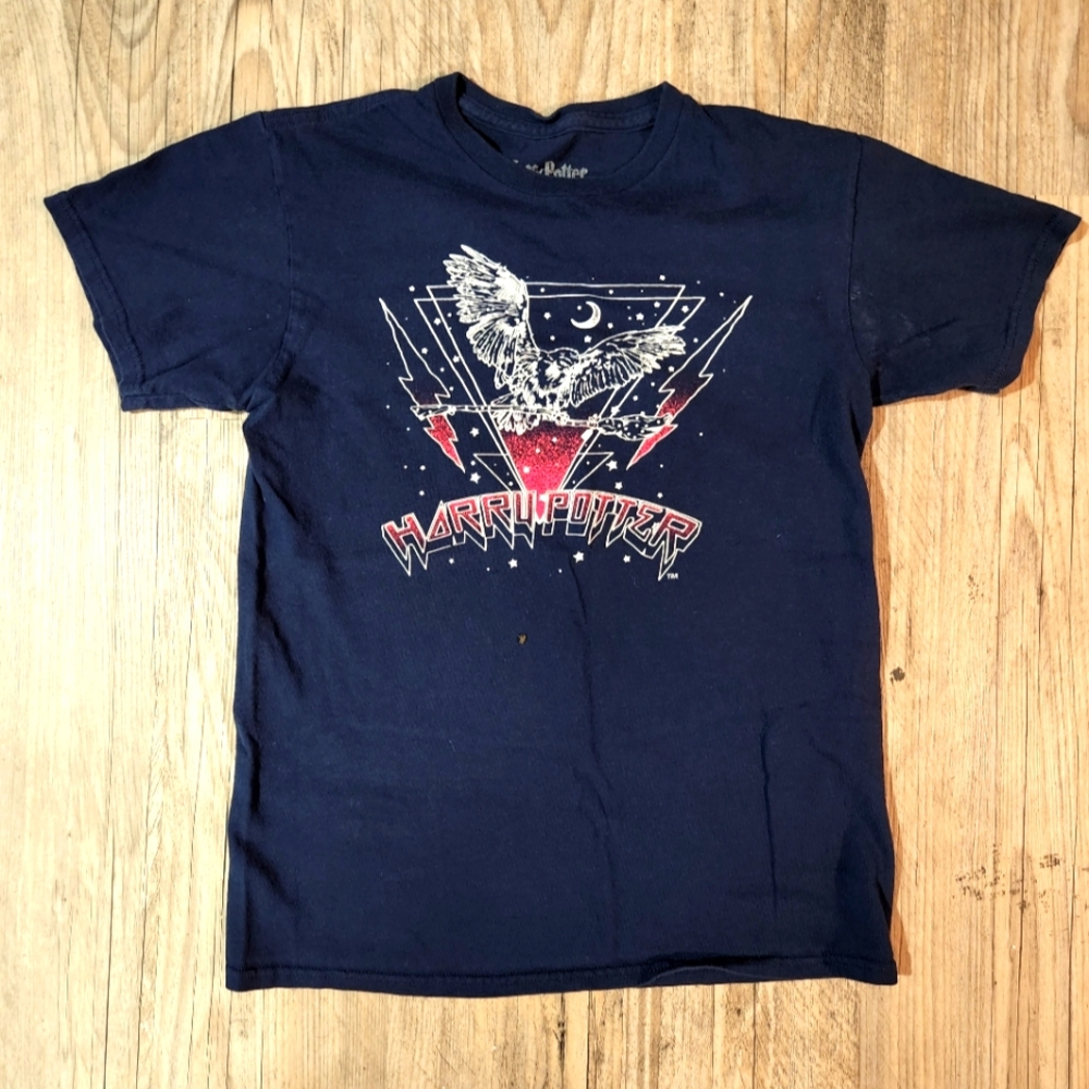 Harry Potter Hedwig metal tee
